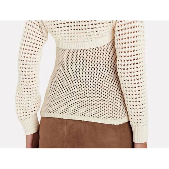 L'AGENCE Sammy Tank & Shawl in Ecru Size X-Small - Picture 11 of 11